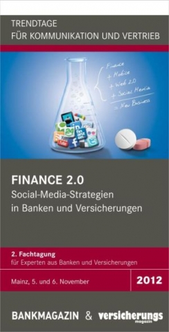 Coverabbildung des Programmheftes zur zweiten Fachtagung Finance 2.0