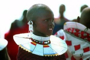 Massai-Mädchen