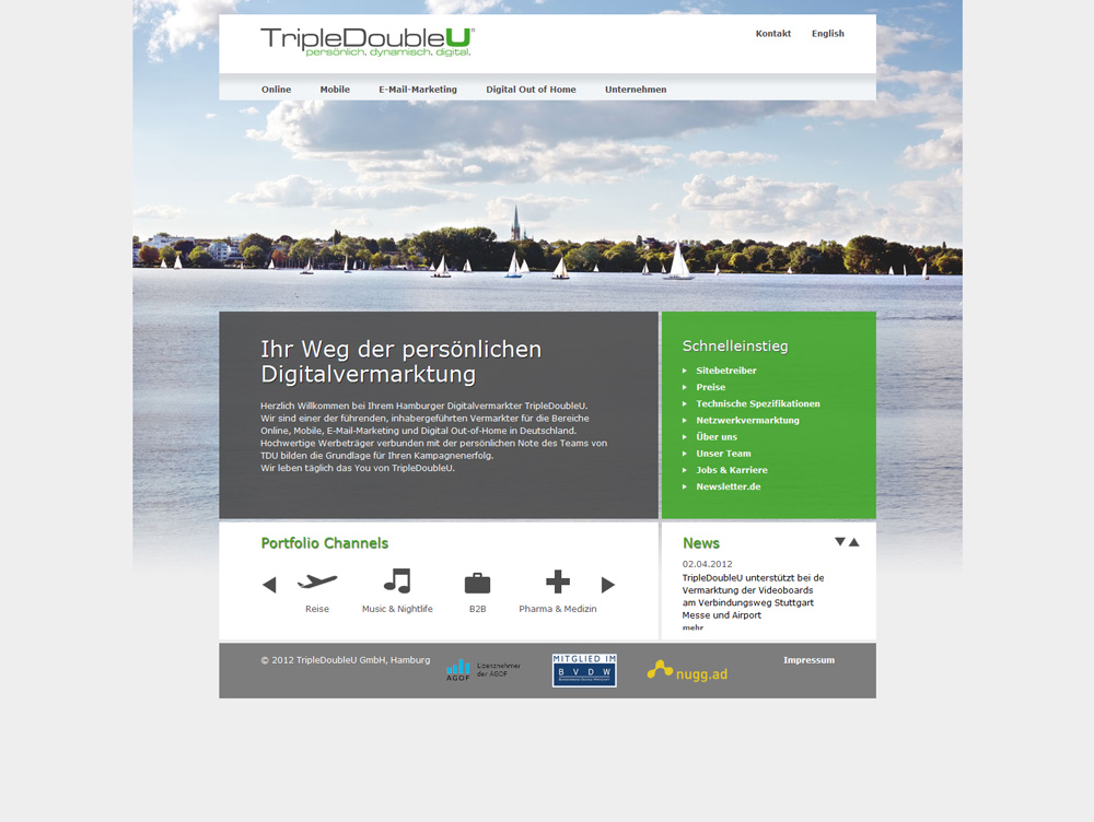TripleDoubleU Homepage