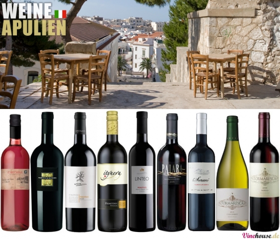 Weine aus Apulien bei Vinehouse.de Weine aus Apulien bei Vinehouse.de