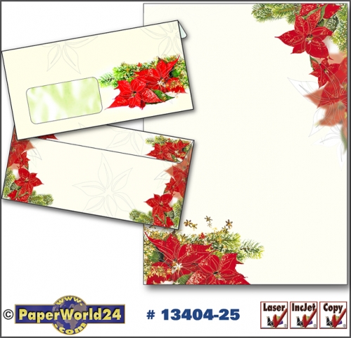 Weihnachtsbrief und Weihnachtsbriefumschlag im Set von PaperWorld24 zu günstigen Preisen. Weihnachtsbrief und Weihnachtsbriefumschlag im Set von PaperWorld24 zu günstigen Preisen.