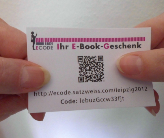 Beispiel einer Buchkarte Beispiel einer Buchkarte