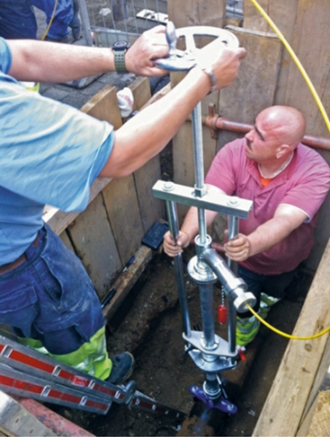 Einsatz der Städtler + Beck Kameraschleuse Einsatz der Städtler + Beck Kameraschleuse