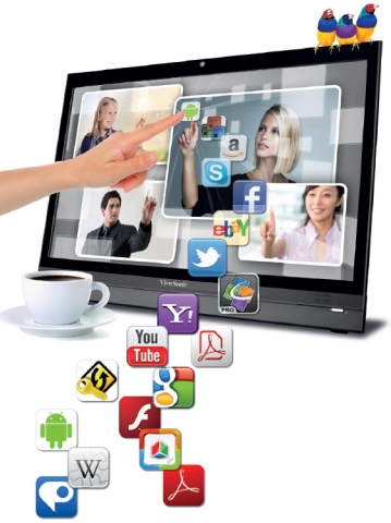 Das Smart Display VSD220 von ViewSonic Das Smart Display VSD220 von ViewSonic