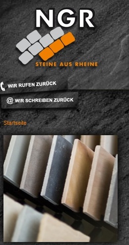 NGR - Steine aus Rheine NGR - Steine aus Rheine