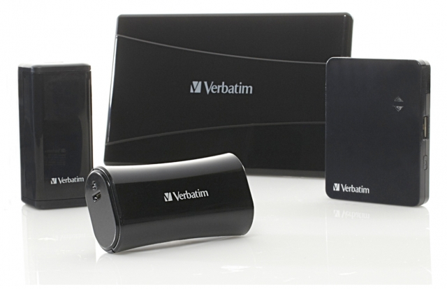 Verbatims  neue Reihe an Portable Power Packs