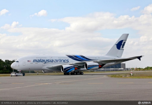 A380 von Malaysia Airlines A380 von Malaysia Airlines