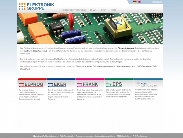 Elektronikfertigung, EMS, Baugruppenmontage, SMD-Bestückung, THT-Bestückung, Leiterplattenbestückung
