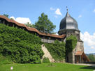 Kronach Wehrgang mit Hexenturm in der Oberen Altstadt