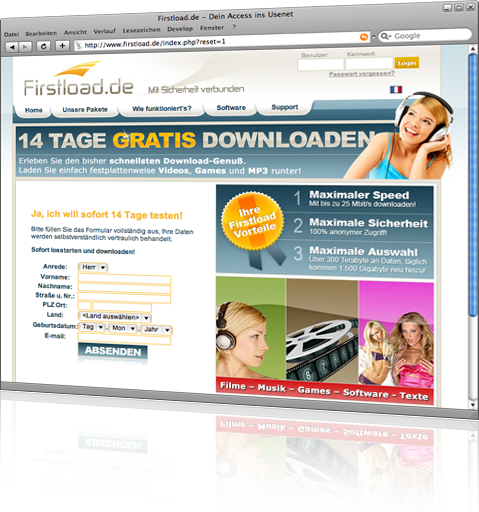 Firstload-testen.de Firstload-testen.de
