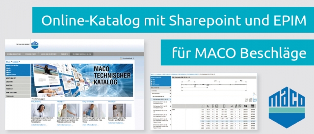 Technischer Online-Katalog für MACO-Beschläge Technischer Online-Katalog für MACO-Beschläge