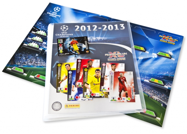 Panini bringt am 9. Oktober das Kartenspiel Adrenalyn XL Trading Card Game zur aktuellen UEFA Champi