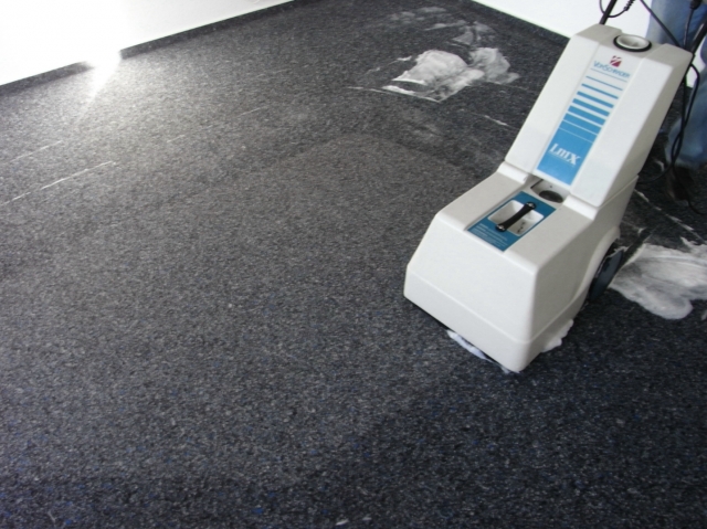 Die Maschine im Einsatz