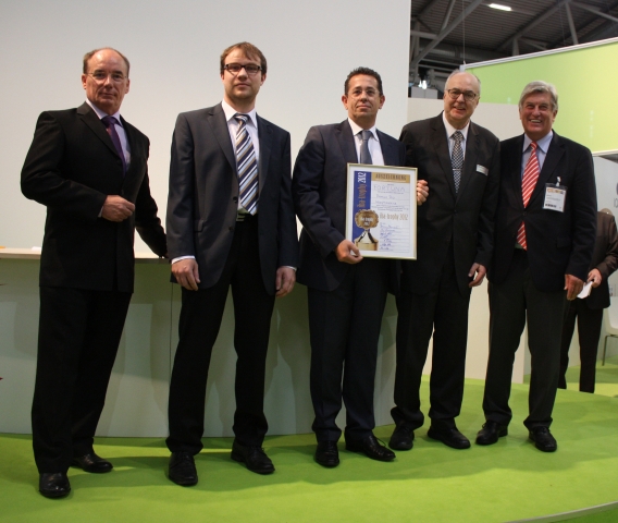 Preisverleihung am Stand des Zentralverbands des Deutschen Bäckerhandwerks auf der Fachmesse iba in Preisverleihung am Stand des Zentralverbands des Deutschen Bäckerhandwerks auf der Fachmesse iba in
