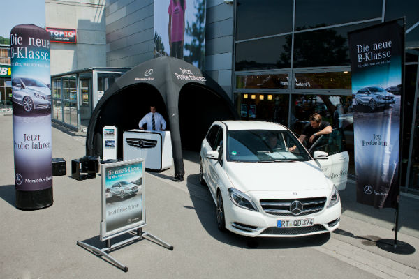 B-Klasse mit Display-Max Eventausstattung B-Klasse mit Display-Max Eventausstattung