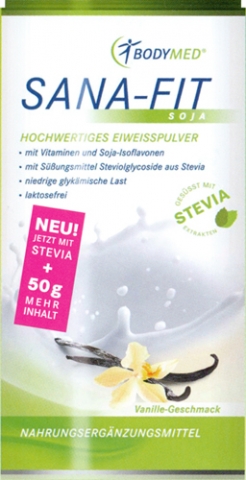 Bodymed Sana-Fit Stevia ab jetzt versandkostenfrei im Bodymed Shop Ansbach bestellen Bodymed Sana-Fit Stevia ab jetzt versandkostenfrei im Bodymed Shop Ansbach bestellen