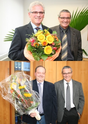 Michael Hausschild und Klaus Weber (oben) bzw. Klaus Davids und Klaus Weber (unten) Michael Hausschild und Klaus Weber (oben) bzw. Klaus Davids und Klaus Weber (unten)