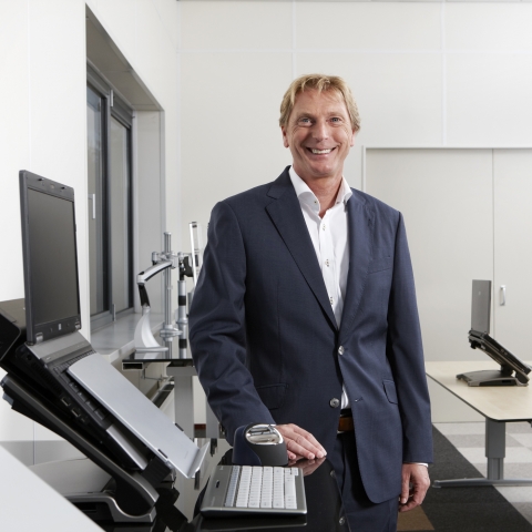 Martin Hooijmans, Geschäftsführer von BakkerElkhuizen, dem niederländischen Ergonomie-Spezialisten Martin Hooijmans, Geschäftsführer von BakkerElkhuizen, dem niederländischen Ergonomie-Spezialisten