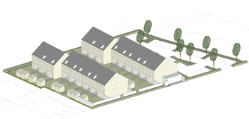 Der Wohnpark der Deutsche Reihenhaus in Fürth