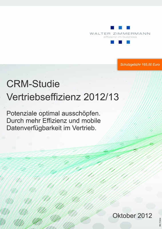 Vertriebseffizienzstudie 2012/13 Vertriebseffizienzstudie 2012/13