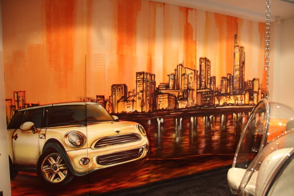 Graffitiauftrag für SIXT Autovermietung