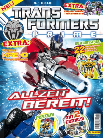 Panini launcht am 17. Oktober das Jungs-Magazin?Transformers: Prime?. Panini launcht am 17. Oktober das Jungs-Magazin?Transformers: Prime?.