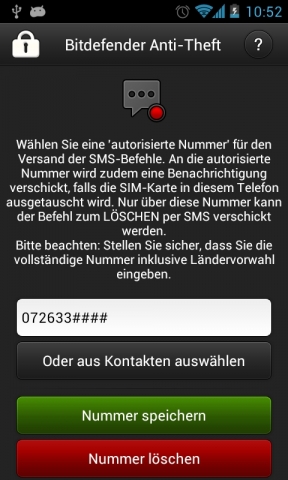 Bitdefender Anti-Theft Screenshots Bitdefender Anti-Theft Screenshots