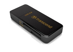 Der Alleskönner - Transcend setzt mit dem neuem USB 3.0 Kartenleser RDF5 auf hohe Geschwindigkeit un