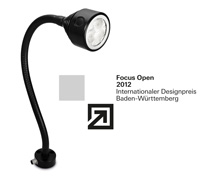 Internationaler Designpreis für LEDscale® Schwanenhalsleuchte Internationaler Designpreis für LEDscale® Schwanenhalsleuchte