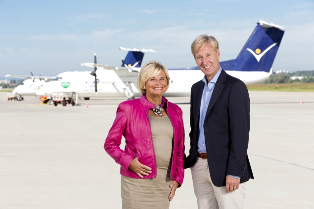 Renate Moser (Gründerin und Geschäftsführerin InterSky) und Peter Oncken (Managing Director InterSky Renate Moser (Gründerin und Geschäftsführerin InterSky) und Peter Oncken (Managing Director InterSky