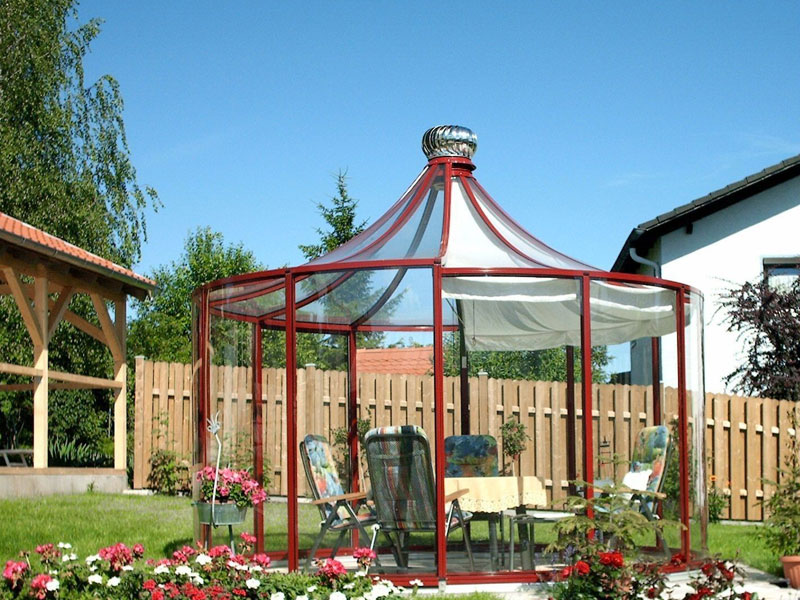 Pavillon Rondo - eine pfiffige Idee für den Garten!