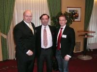 (v.l.) K. Schimmelfeder VDF, H. Rutgers Executive Direktor der EHFA, J. Pommerien VDF