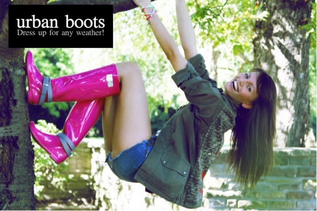 URBAN BOOTS Gummistiefel im Color Blocking Style URBAN BOOTS Gummistiefel im Color Blocking Style