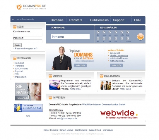 DomainPRO.de DomainPRO.de
