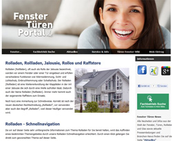 Der Fachbereich Rolladen im Türen-Fenster-Portal wurde fertig gestellt. Foto: tueren-fenster-porta Der Fachbereich Rolladen im Türen-Fenster-Portal wurde fertig gestellt. Foto: tueren-fenster-porta