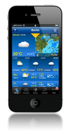 Neue Version von WeatherPro for iPhone Neue Version von WeatherPro for iPhone