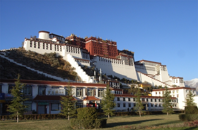 Potala Palast in Lhasa Potala Palast in Lhasa