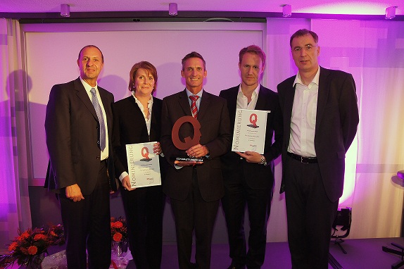 DIALOG erhält auf CCVision den Quality Award des Call Center Verbands. (Foto: CCV)