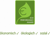 Seit 2007 ist der Eco Performance Award eine der führenden Auszeichnungen für Nachhaltigkeit. Seit 2007 ist der Eco Performance Award eine der führenden Auszeichnungen für Nachhaltigkeit.