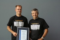 datac Kommunikationssysteme ist zertifiziert nach ISO 9001, Matthias Stender und Bernd Fiedler 