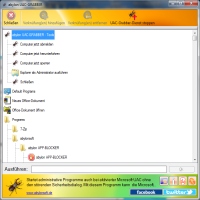 Screenshot der Software abylon UAC-GRABBER von abylonsoft