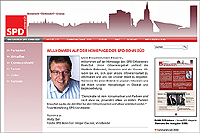 Neue Homepage der SPD Bonn-Süd Neue Homepage der SPD Bonn-Süd