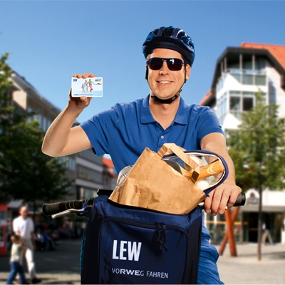Der Held des LEW-Spots - entwickelt von der Münchner Werbeagentur UNIQUE concept