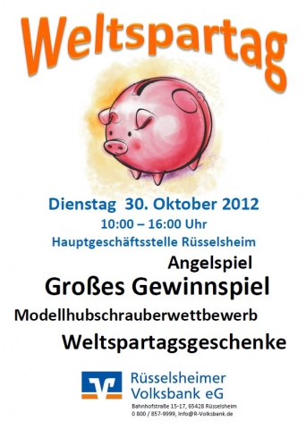 Weltspartag Weltspartag