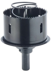 Hohlwandfräser 68 mm - mit Lochrandsenker - passt auf alle Bohrmaschienen mit 13 mm Bohrfutter Hohlwandfräser 68 mm - mit Lochrandsenker - passt auf alle Bohrmaschienen mit 13 mm Bohrfutter