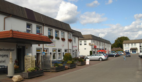 Teilansicht des „Friedrichszentrums“ in Rheinsberg Teilansicht des „Friedrichszentrums“ in Rheinsberg