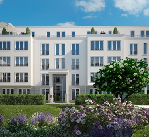 Urbanes Wohnen in einer Parklandschaft. Das bietet das Wohnviertel Park Linné in Köln-Braunsfeld.