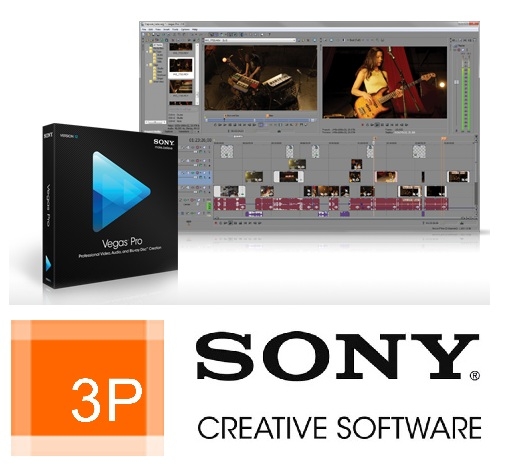 Die neue Version des Vegas Pro 12 von Sony Creative Software ist ein professionelles Videoschnitt-Pr Die neue Version des Vegas Pro 12 von Sony Creative Software ist ein professionelles Videoschnitt-Pr