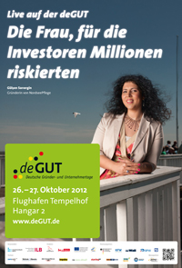Gülsen Sariergin ist de GUT-Repräsentantin 2012 in Berlin Gülsen Sariergin ist de GUT-Repräsentantin 2012 in Berlin