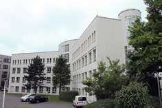 Ansicht der Büroliegenschaft auf dem Hammfelddamm in Neuss